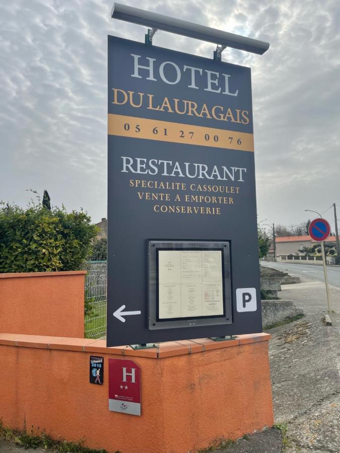 Hotel Restaurant Du Lauragais Logis De France ヴィルフランシュ・ド・ロラゲ エクステリア 写真